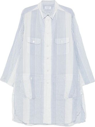Yohji Yamamoto Camicia a righe - Blu