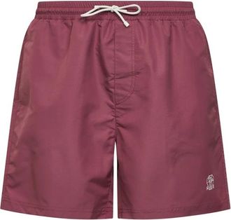 Brunello Cucinelli Uomo, Costumi da bagno, Rosso, 2Xl, new