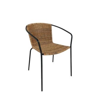 Decoclico Lote de 2 butacas de rat&aacute;n natural