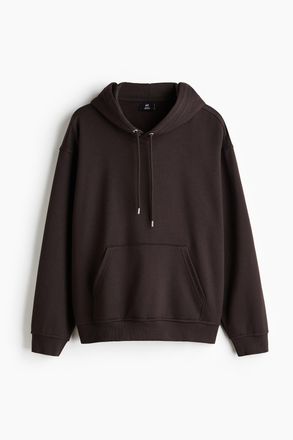 H&M Hoodie in Loose Fit - Brown
