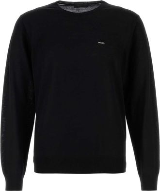 Prada Black Wool Sweater