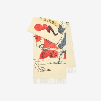 Burberry Watercolour EKD Cashmere Scarf