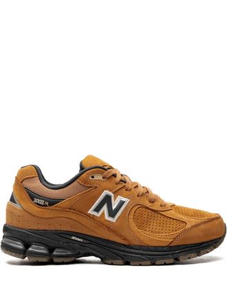 New Balance 2002 logo-patch sneakers - Brown