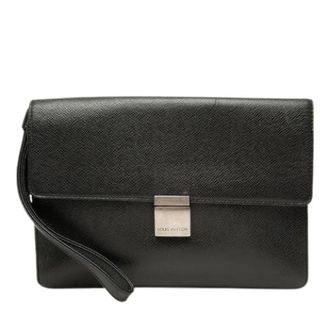 Louis Vuitton Pre-owned Selenga Clutch - - Pre-owned - Donna - Nero - ONE SIZE