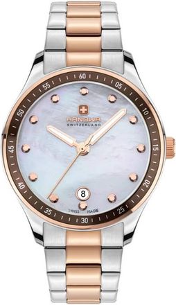 Hanowa Ajoie Quartz White Mother of Pearl Dial Ladies Watch HAWLH2200360