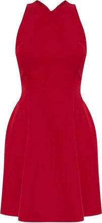 Versace Abito svasato - Rosso