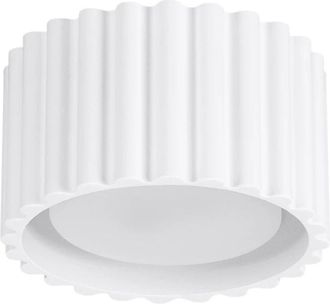 Sollux Lighting Design Deckenlampe Aura 1-Flammig (kurz), Weiss