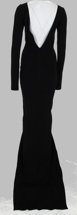 Rick Owens Stretch Knit Dress - Black