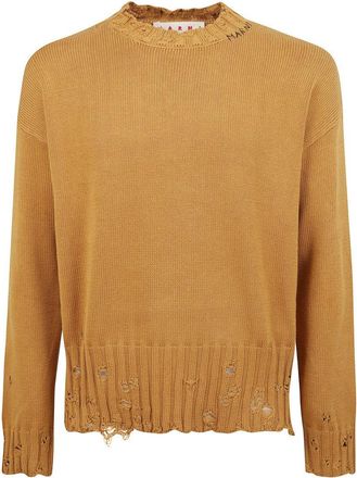 Marni Boxy Fit Crewneck Sweater