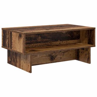 vidaXL Mesa De Caf&eacute; Madera Vieja 80 X 46 X 35 Cm Madera De Ingenier&iacute;a Vidaxl