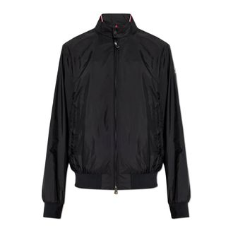 Moncler Bomber Jackets, male, Black, Size: XL Reppe Rain Jacket