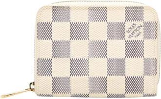 Louis Vuitton Pre-owned Wallets, female, White, Size: ONE SIZE Pre-owned Plastic wallets