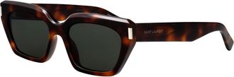 Saint Laurent SL 826 Page Zonnebril - unisex - Accessoires - Bruin - Maat: 155 CM