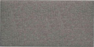 vidaXL Cabecero De Pared 12 Uds. 60 X 30 Cm Gris Claro Tela Vidaxl