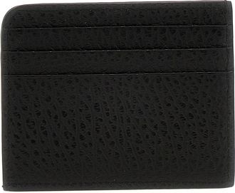 Maison Margiela Womens Black Calfskin Cardholder Accessory