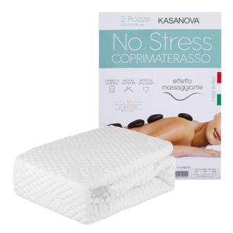 KASANOVA Coprimaterasso matrimoniale massaggiante No Stress