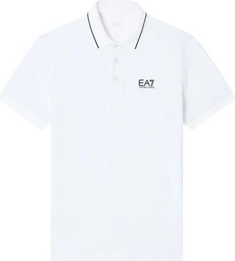 Emporio Armani Core Identity Polo - Heren - Polos - Wit - XL - Katoen - Tops