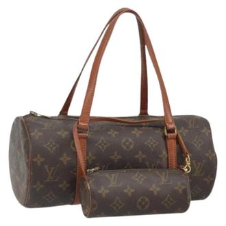 Louis Vuitton Pre-owned Handbags, female, Brown, Size: ONE SIZE Pre-owned Vintage Canvas Handbag