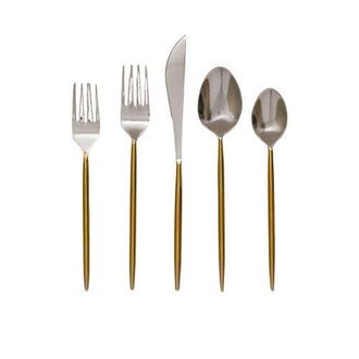 Be Home Sun and Moon Flatware Set in Gold at Nordstrom