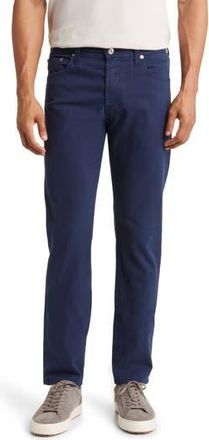 AG - Adriano Goldschmied Tellis Sueded Stretch Sateen Slim Leg Pants in Lost At Sea at Nordstrom Rack, Size 29 X 34