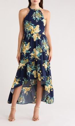 Area Stars Rhea Floral Dress in Navy at Nordstrom Rack, Size X-Large