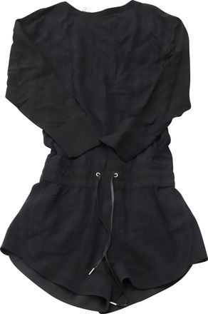 Helmut Lang Jumpsuit in Black Rayon