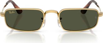 Ray-Ban 54mm Pillow Sunglasses in Arista /Green Gold at Nordstrom