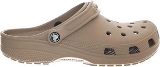 Crocs Classic Sabot - Dames - Klompen - Bruin - 45 EU - Leer - Schoenen