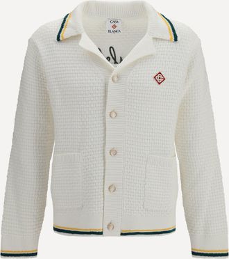 Casablanca Embroidered crochet Shirt Male XL