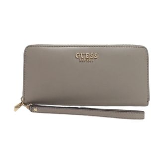 Guess Eco Leren Portemonnee met Meerdere Compartimenten - Dames - Portefeuilles - Beige - ONE Size - Leer - Accessoires
