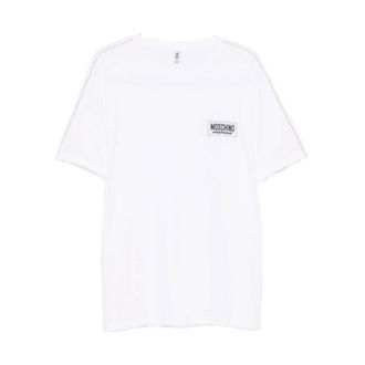 Moschino Heren, Tops, Wit, Maat: 2XL Katoen
