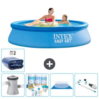 Intex Piscina Easy Set Redonda - 244x61 Cm - 8-piezas S20203