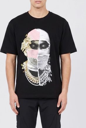 Ih Nom Uh Nit T-shirt in cotone stampata