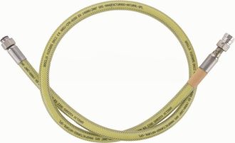 OEM Manguera Inox Butano 1,5m Conexi&oacute;n Flexible Cfi Hembra-hembra Para Tetinas Sin Caducidad Acero Inoxidable Reforzado
