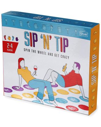 True Sip N Tip Party Game