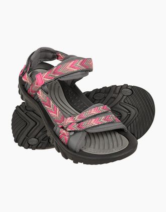 Mountain Warehouse Womens Mountain Warehouse Womens/Ladies Cyprus Chevron Sandals - Pink - Size: 4