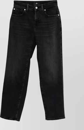 7 For All Mankind straight ankle bottom trousers
