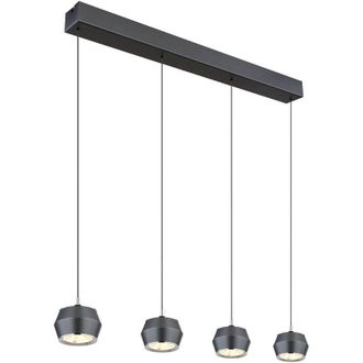 Globo Lighting lampada a sospensione - Marthy - grigio - metallo