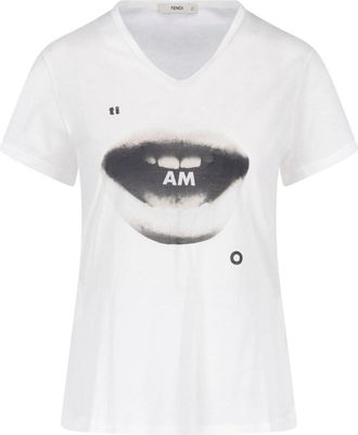 Fendi T-Shirt Stampata