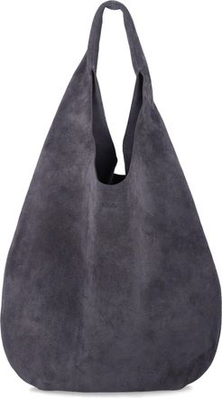 A.P.C. Le Neige Slouchy Suede Tote Bag