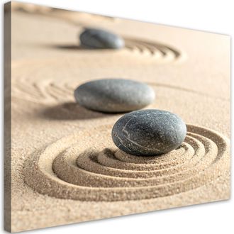 Feeby Impresi&oacute;n De Imagen, Playa De Arena Piedras Zen Spa, 100x70
