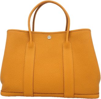 Herm&egrave;s Brown Negonda Leather Tote Bag (Pre-Owned)
