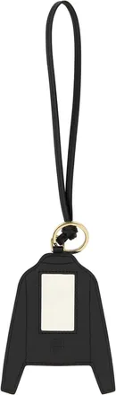 Miu Miu Womens Cerulean Blue Leather Keyring Pervinca Vitello Portachiavi Keychains