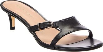 Stuart Weitzman Irene Leather Slide 50 Sandal