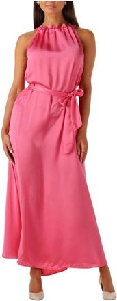 Pom Amsterdam Kleedjes, Dames, Roze, XS, Rasberry Mini Jurk