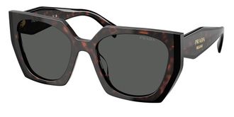 Prada PR 15WSF Asian Fit 24B40L Womens Sunglasses Tortoiseshell Size 55