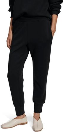 Varley Womens Varley the Slim Cuff Pants Black Stretch Tapered Leg Casual JDM2329