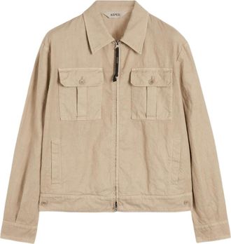 Aspesi Hombre, Chaquetas, Beige, Talla: S