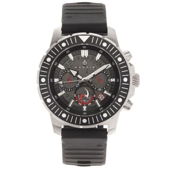 Nautis Caspian Chronograph Quartz Black Dial Mens Watch 21227G-B