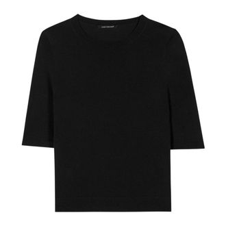 Luisa Cerano Tops, Dames, Zwart, M, Shirt
